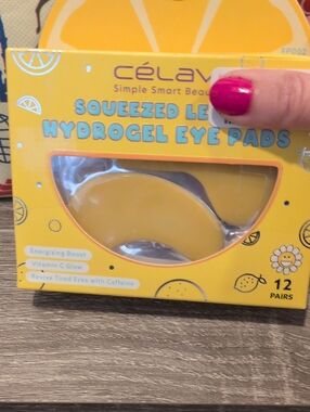 Célavi Squeezed Lemon Hydrogel Eye Pads